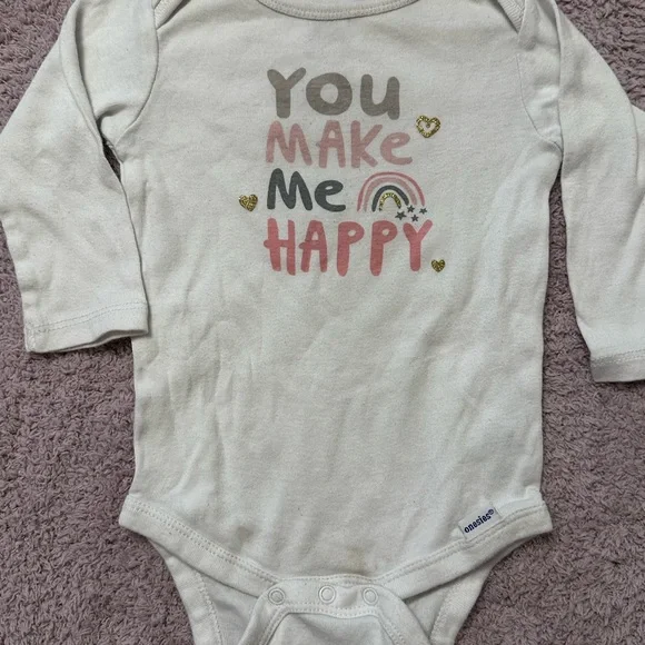 Baby Girl Clothing Bundle 5pc Carter’s Burt’s Bees Gerber 6-12 Months - Picture 6 of 11